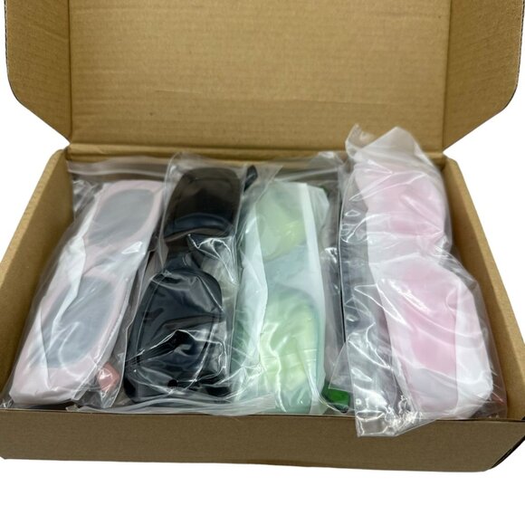 Box Of 10 Trendy Sunglasses Assorted Colors Styles Unisex Fashion Eyewear Props - Picture 8 of 16